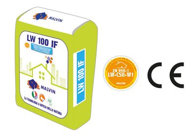 Faserverstärkter Putz und Spezialputz LW 100 IF Malvin