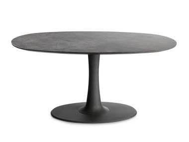 Oval Ceramic materials table LX627 LEOLUX LX