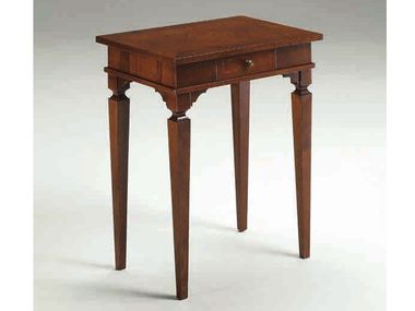 Rectangular solid wood high side table MADRID Arvestyle