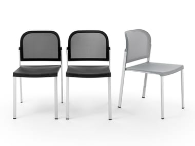 Polypropylene chair MAKEUP NET PLASTIC | Chair