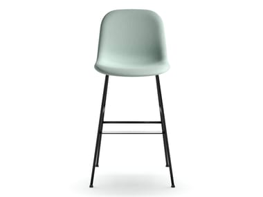 High fabric stool with footrest MÁNI FABRIC ST-4L/ns