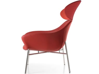 Poltrona con poggiatesta con braccioli MANTA Quinti Sedute