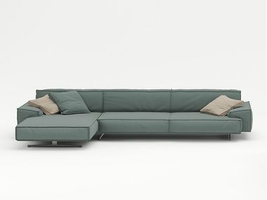 Fabric sofa with chaise longue MAXXO Nobonobo