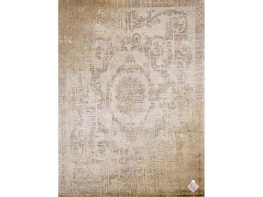Rectangular silk rug MEDICIS OAK Edition Bougainville
