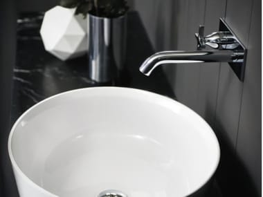 2 hole wall-mounted brass washbasin tap MEMORY | 2 hole washbasin tap