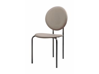 MICHELLE Medallion upholstered leather chair By SP01 | design Tim Rundle