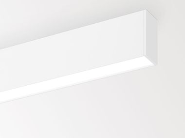 Aluminium linear lighting profile for LED modules MICROLINE 40/40+ Deltalight