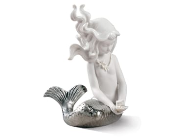 Lladró, MIRAGE MERMAID FIGURINE Soprammobile in porcellana