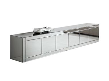 Mirrored glass sideboard AVANTGARDE Reflex
