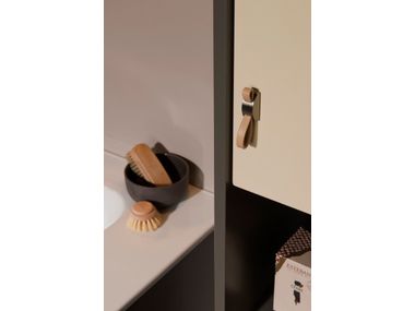 MODI | Bathroom column Storage solid wood bathroom column with doors By ...