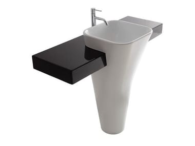 Lavabo in ceramica MONOLITE | Lavabo in ceramica