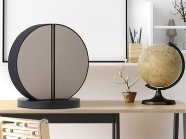 Lampada da tavolo in legno MOON Flam & Luce