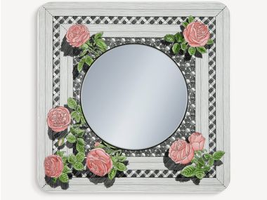 Specchio con cornice MUSCIARABIA CON ROSE Fornasetti