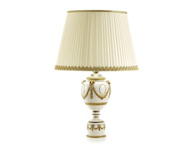 Porcelain table lamp NAPOLEONE VILLARI
