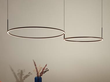 Lampada a sospensione a LED in alluminio NEXIA - AROS DOUBLE In Stock