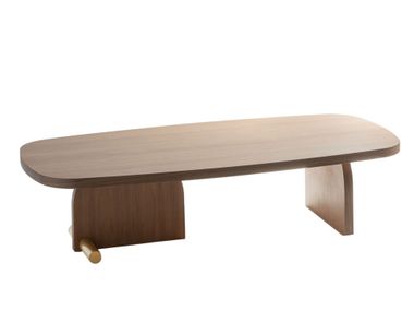 Wood veneer coffee table NOVA 3 nomon