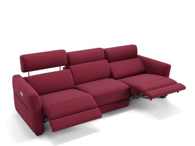 3 seater fabric sofa NOVARA XXL Sofanella