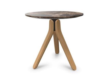 Round marble coffee table NUEZ OCCASIONAL ME22200/ME22201 MARBLE Andreu World
