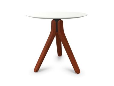 Round Solid Surface coffee table NUEZ OCCASIONAL ME22200/ME22201 SOLID SURFACE Andreu World