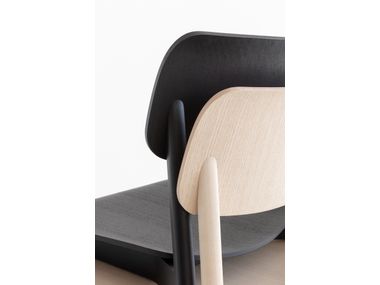 GABRIEL Sedia imbottita con schienale aperto By Arvestyle