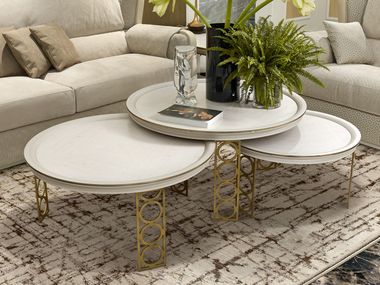 Round coffee table OLIVER A.R. Arredamenti