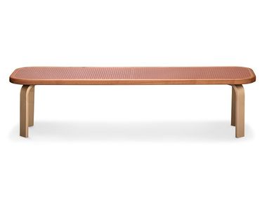Rectangular leather coffee table OPIUM FORMITALIA