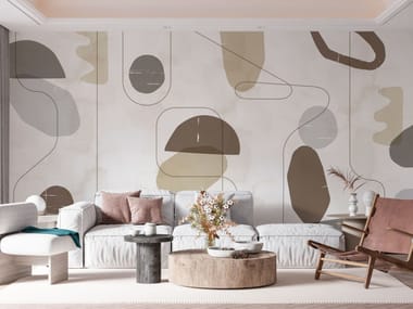 Carta da parati a motivi panoramica OREM Rimura