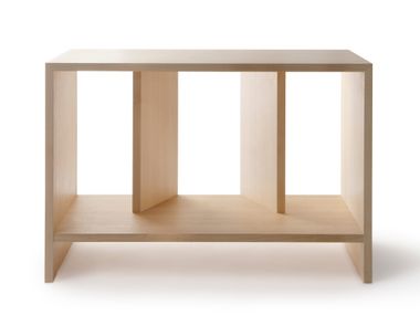 Open birch bookcase OSA 2 Nikari