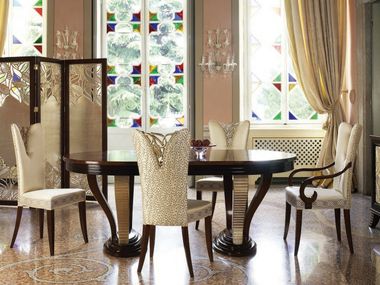 Oval wooden table GRAND ÉTOILE Cantiero