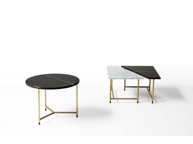 PALLADIO Round marble coffee table By Porro | design GamFratesi