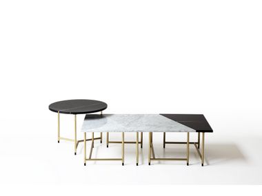 PALLADIO Round marble coffee table By Porro | design GamFratesi