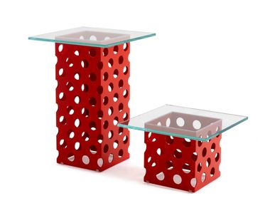 Mesa de centro de cristal PANDA Cappellini
