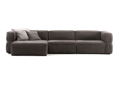 Modular leather sofa LE CHIC paolazani