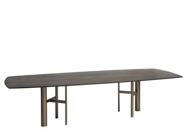 Rectangular wooden dining table PARK Shake