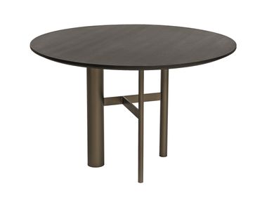 Round wooden dining table PARK Shake