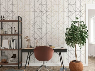 Carta da parati geometrica panoramica PATTERN Rimura