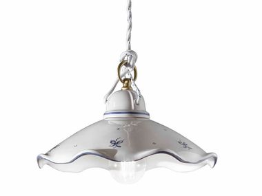 Ceramic pendant lamp BELLUNO FERROLUCE