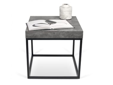 Tavolino di servizio quadrato PETRA | Tavolino quadrato TemaHome