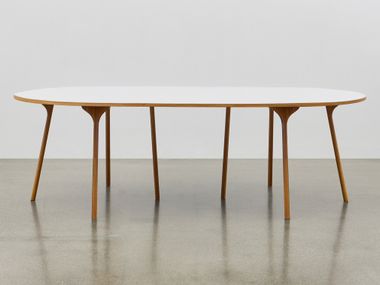 Oval wooden table PH CIRCLE TABLE PH Pianos & PH Furniture