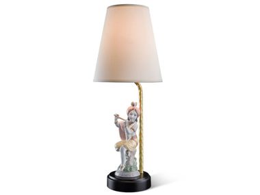 Porcelain table lamp PICCOLO LORD KRISHNA Lladró
