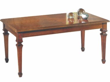 Rectangular solid wood coffee table PISA Arvestyle