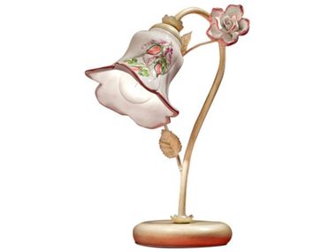 Ceramic table lamp with fixed arm PISA FERROLUCE