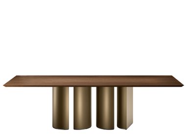 Rectangular wooden table PLAI EFORMA