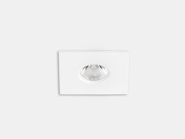 Faretto da incasso a LED quadrato in alluminio PLAY FLAT 71 LedsC4