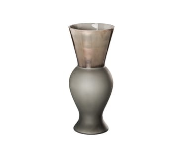 Handmade blown glass vase PRINCIPE