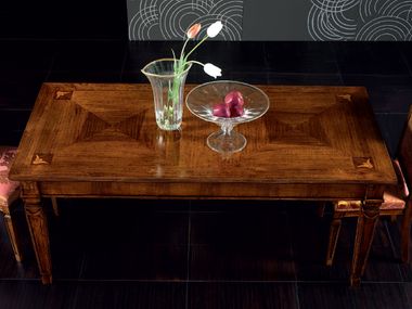 Extending rectangular wooden table CA' VENIER Cantiero