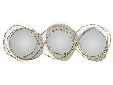 Specchio da parete con cornice VINE TRYPTIC Ginger & Jagger