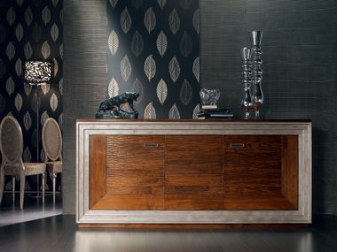 Solid wood sideboard with doors ÉTOILE DAY Cantiero