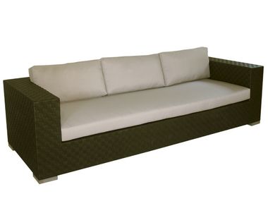 4 seater synthetic fibre garden sofa MAUI Il Giardino di Legno