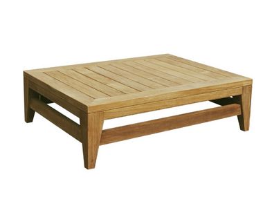 Wooden coffee table SAINT LAURENT Il Giardino di Legno